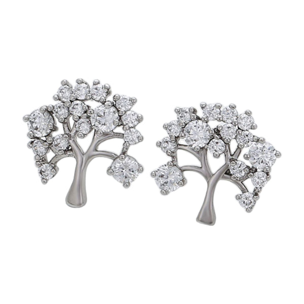 CR Charms Aretes Arbol de Vida, Alloy