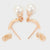 CR Charms Aretes Destello Perlado, Alloy