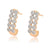 CR Charms Aretes Elegancia Luminosa, Alloy