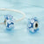 CR Charms Charm Murano Flores Cristalinas, Plata 925