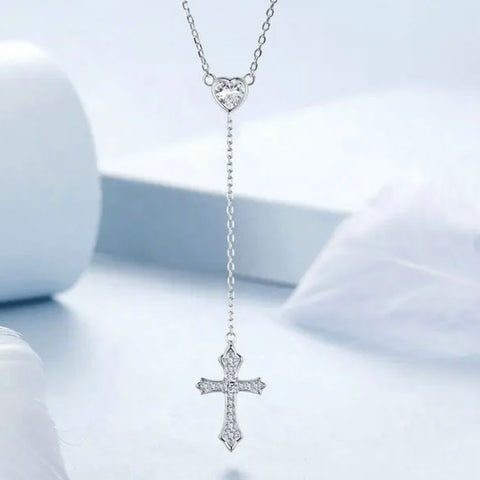 CR Charms Collar Amor Divino, Plata 925