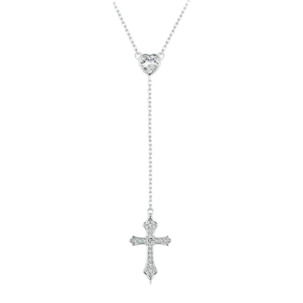 CR Charms Collar Amor Divino, Plata 925