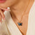 CR Charms Collar Morpho Radiante, Acero