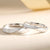 CR Charms Duo Anillos de Promesa Lazos Eternos, Plata 925