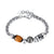 CR Charms Pulsera Esfera de Poder, Acero