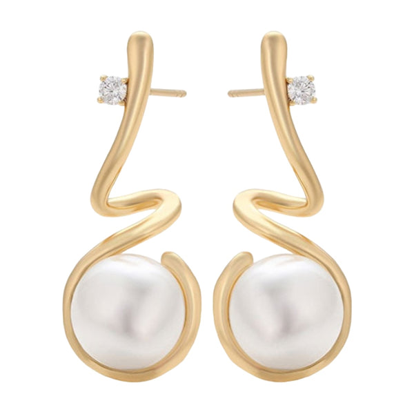 CR Charms Aretes Elegancia Audaz, Alloy