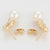 CR Charms Aretes Elegancia de Perla, Alloy