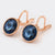 CR Charms Aretes Esplendor Zafiro, Alloy