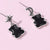 CR Charms Aretes Ositos de Medianoche