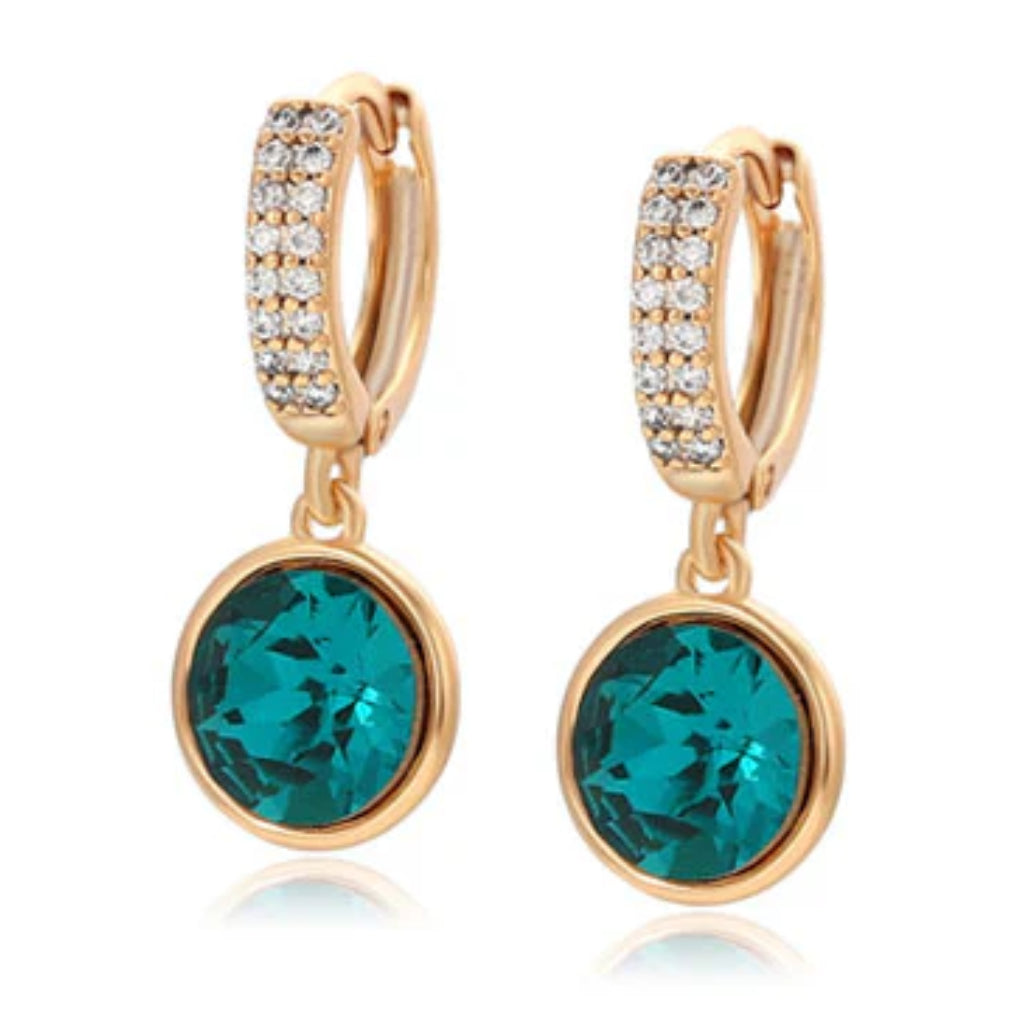 CR Charms Aretes Resplandor de Encanto, Alloy