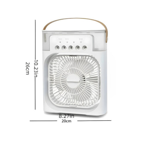 Canguro Mini Ventilador Portátil H15, Blanco