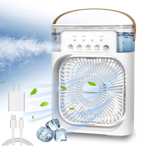 Canguro Mini Ventilador Portátil H15, Blanco