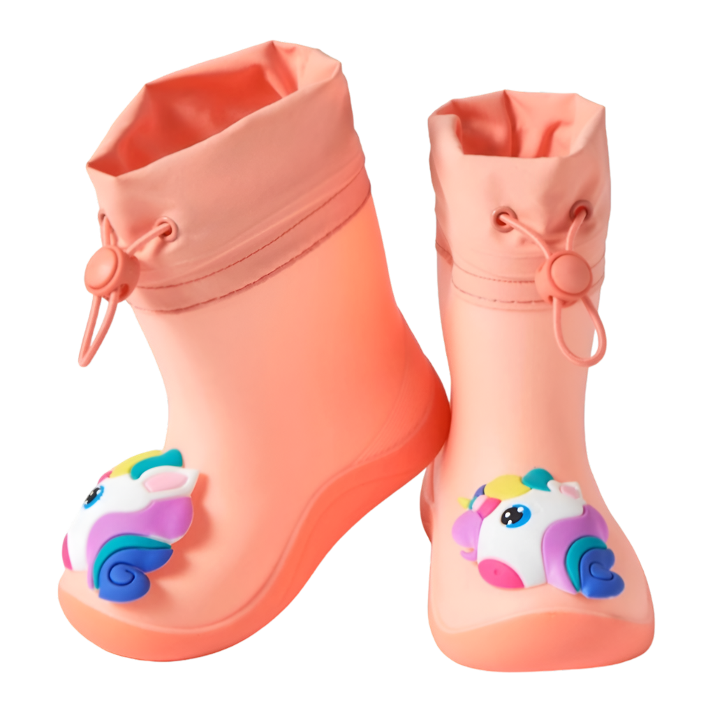 Miomu Botas de Lluvia Antideslizantes para Niña