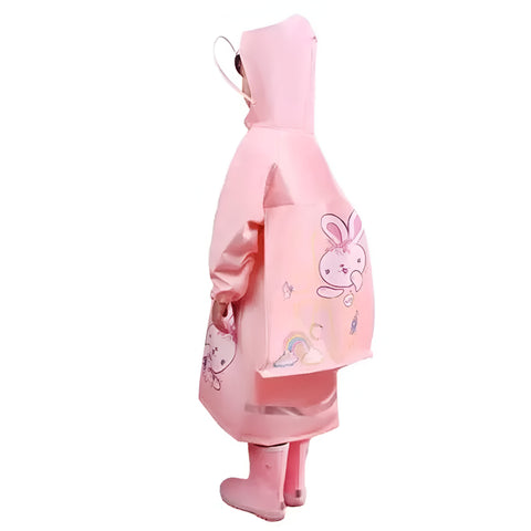 Miomu Capa Impermeable con Cubierta para Mochila, Rosa