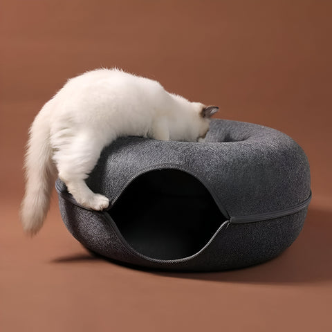 Miomu Cama Desarmable para Gato, Diseño Túnel