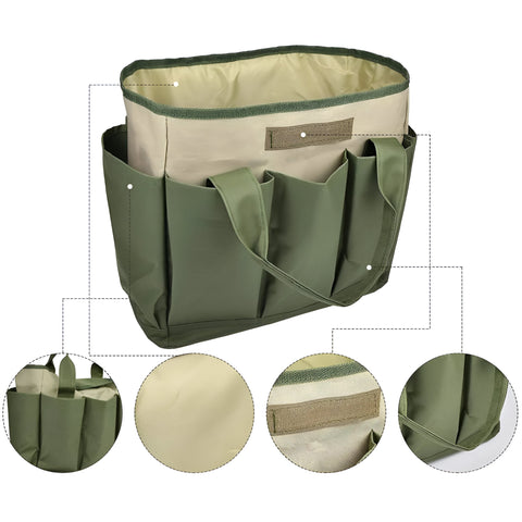 Miomu Bolso para Herramientas de Jardinería