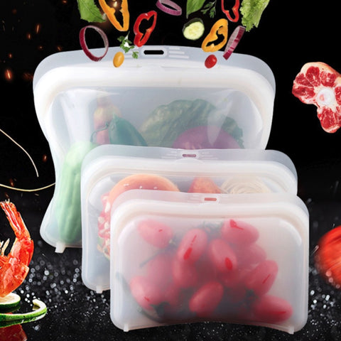 ▷ Bolsas de comida reutilizables para bebés y niños