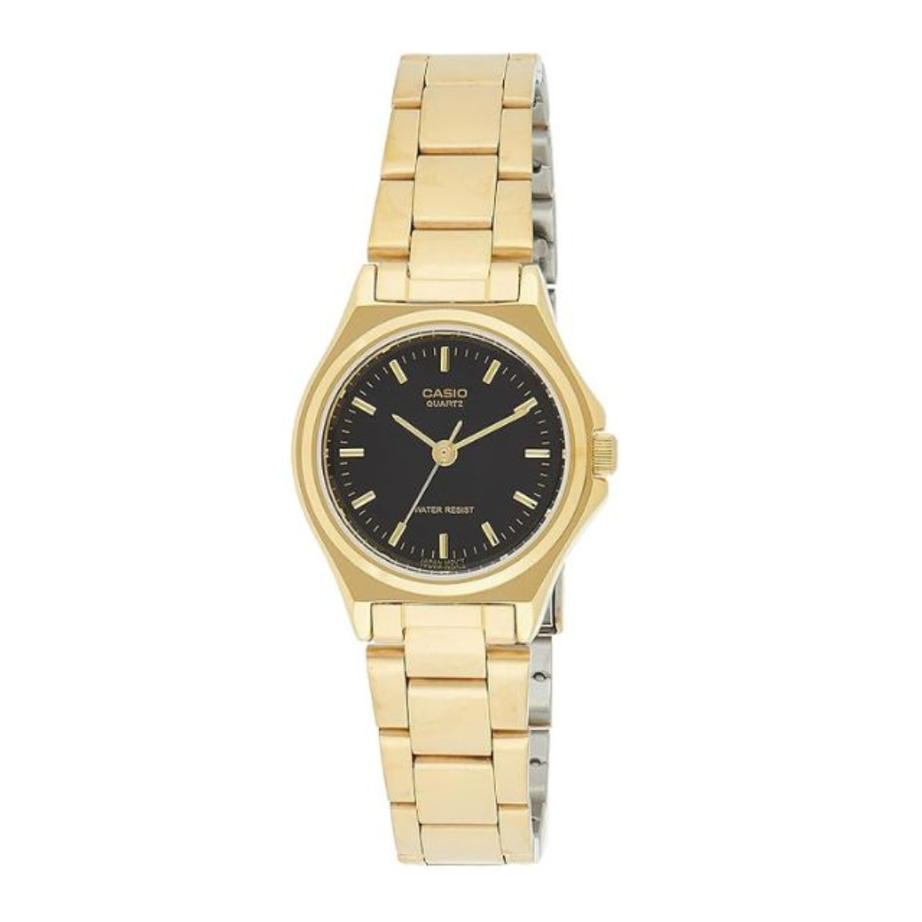 Casio Reloj Análogo Casual de Acero Inoxidable para Mujer, LTP-1130N-1A