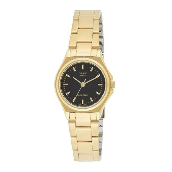 Casio Reloj Análogo Casual de Acero Inoxidable para Mujer, LTP-1130N-1A