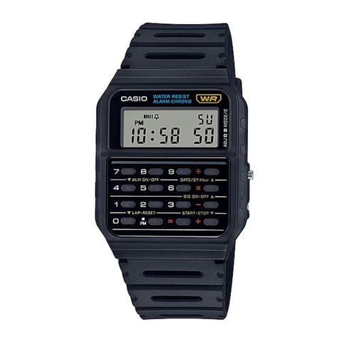 Casio Reloj Digital con Calculadora Edgy Collection para Hombre, CA-53W-1