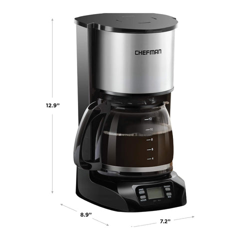 Chefman Coffee Maker Eléctrico 12 Tazas (RJ14-12-RO-MX)