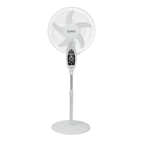 Chiq Ventilador de Pedestal 16" Recargable, CQVF16RN0IT1W