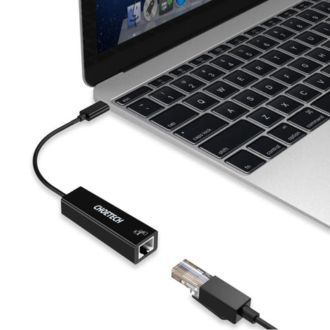 Choetech Hub Adaptador USB C Macho a Ethernet Rj45, Hub-r01