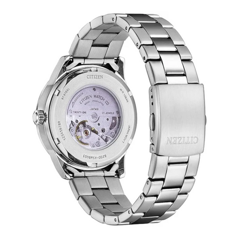 Citizen Reloj Analógico de Acero Inoxidable Mechanical para Hombre, NH-840087A