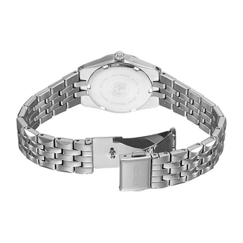 Citizen Reloj Analógico de Acero Inoxidable Eco Drive para Mujer, EW-229062E