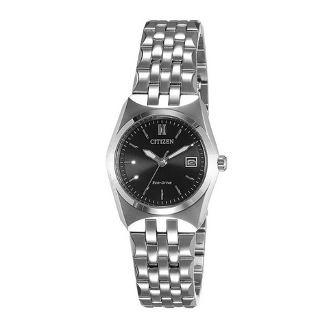 Citizen Reloj Analógico de Acero Inoxidable Eco Drive para Mujer, EW-229062E