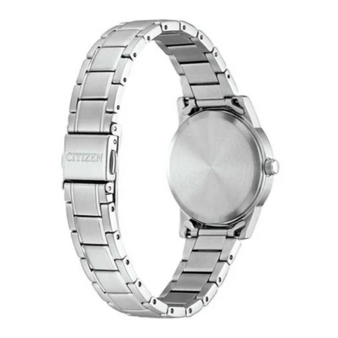 Citizen Reloj Analógico de Acero Inoxidable Eco Drive para Mujer, FE-122089A