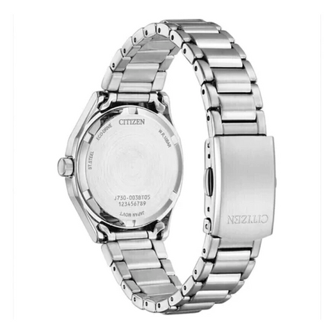 Citizen Reloj Analógico de Acero Inoxidable Eco Drive para Mujer, FE-211081A