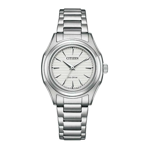 Citizen Reloj Analógico de Acero Inoxidable Eco Drive para Mujer, FE-211081A