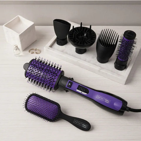 Conair Cepillo Eléctrico de Aire para Cabello Todo en 1, Bc123al