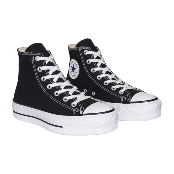 Converse Tenis Chuck Taylor All Star Lift Plataforma Negro High, Unisex