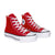 Converse Tenis Chuck Taylor All Star Lift Plataforma Rojo High, Unisex