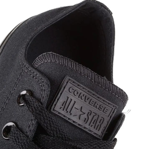 Converse Tenis Chuck Taylor All Star Negro/Negro Low, Unisex