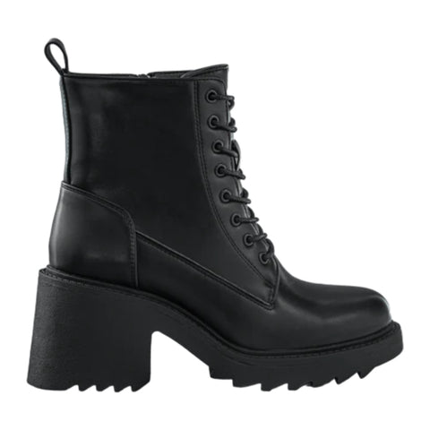 Coral Botas Midnight Black Pu, para Mujer