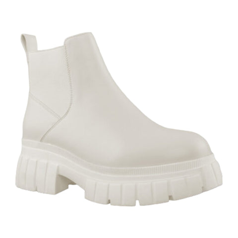 Coral Botines Amani White Off, para Mujer