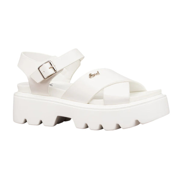 Coral Sandalias Casuales Edna 5 para Mujer, Blanco