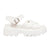 Coral Sandalias Casuales Edna 5 para Mujer, Blanco