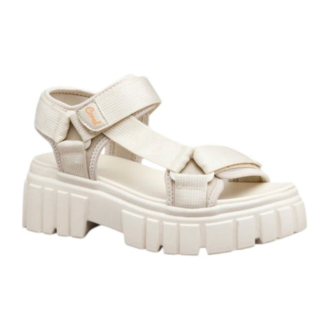 Coral Sandalias Casuales Percy 3 para Mujer, White Off