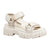 Coral Sandalias Casuales Percy 3 para Mujer, White Off