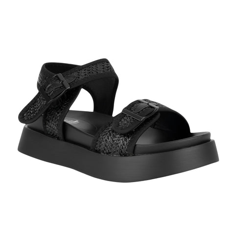 Coral Sandalias Casuales para Mujer Giorgia 2, Negro