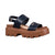 Coral Sandalias Casuales para Mujer Maggie 4, Navy