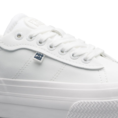 Coral Tenis Cinnamon All White, para Mujer