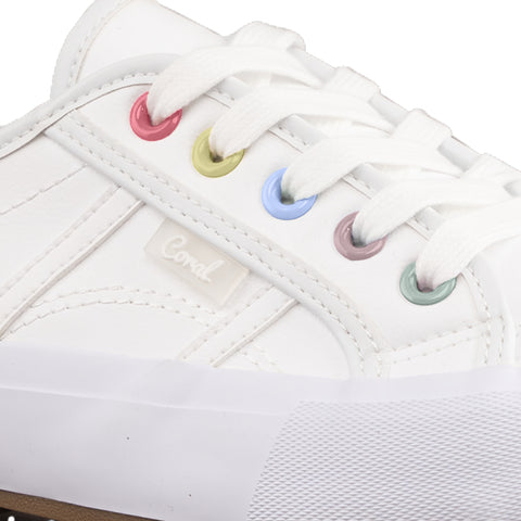 Coral Tenis Destiny 2 White Pu, para Mujer