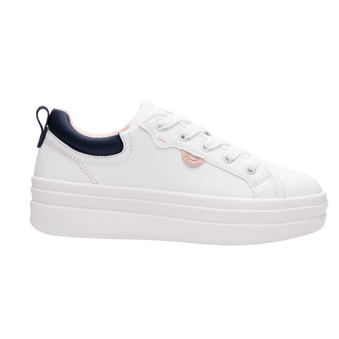 Coral Tenis Domma White/Navy, para Mujer