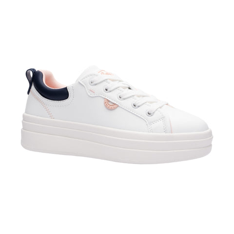 Coral Tenis Domma White/Navy, para Mujer