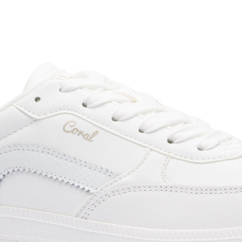 Coral Tenis Emporia 2 All White, para Mujer